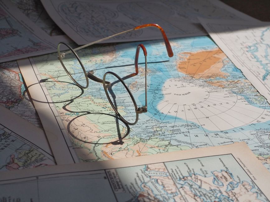 World map representing global culture
