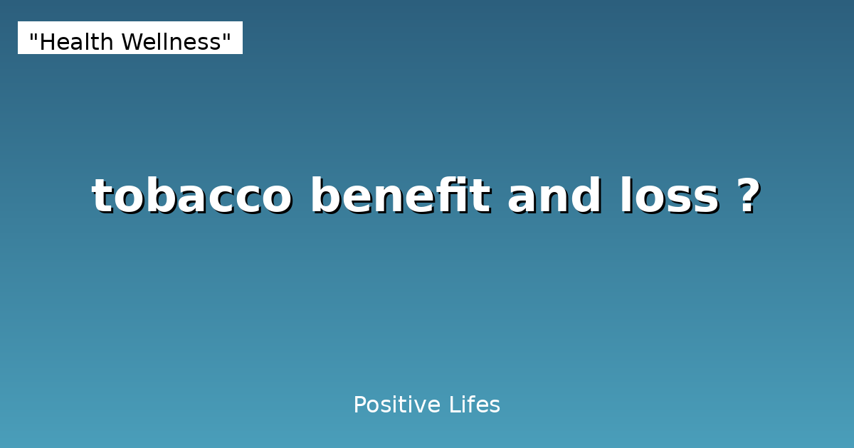 Tobacco Health Effects: Complete Guide to Risks and Facts