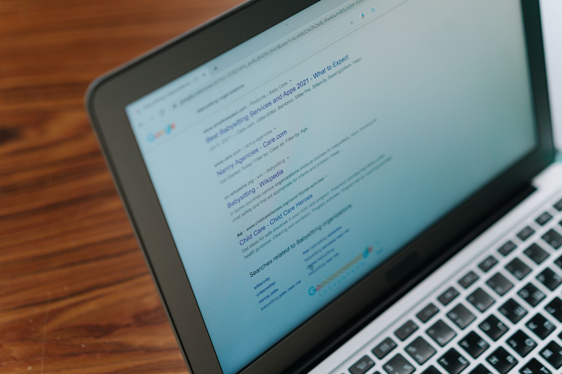 Search engine and technology data concept