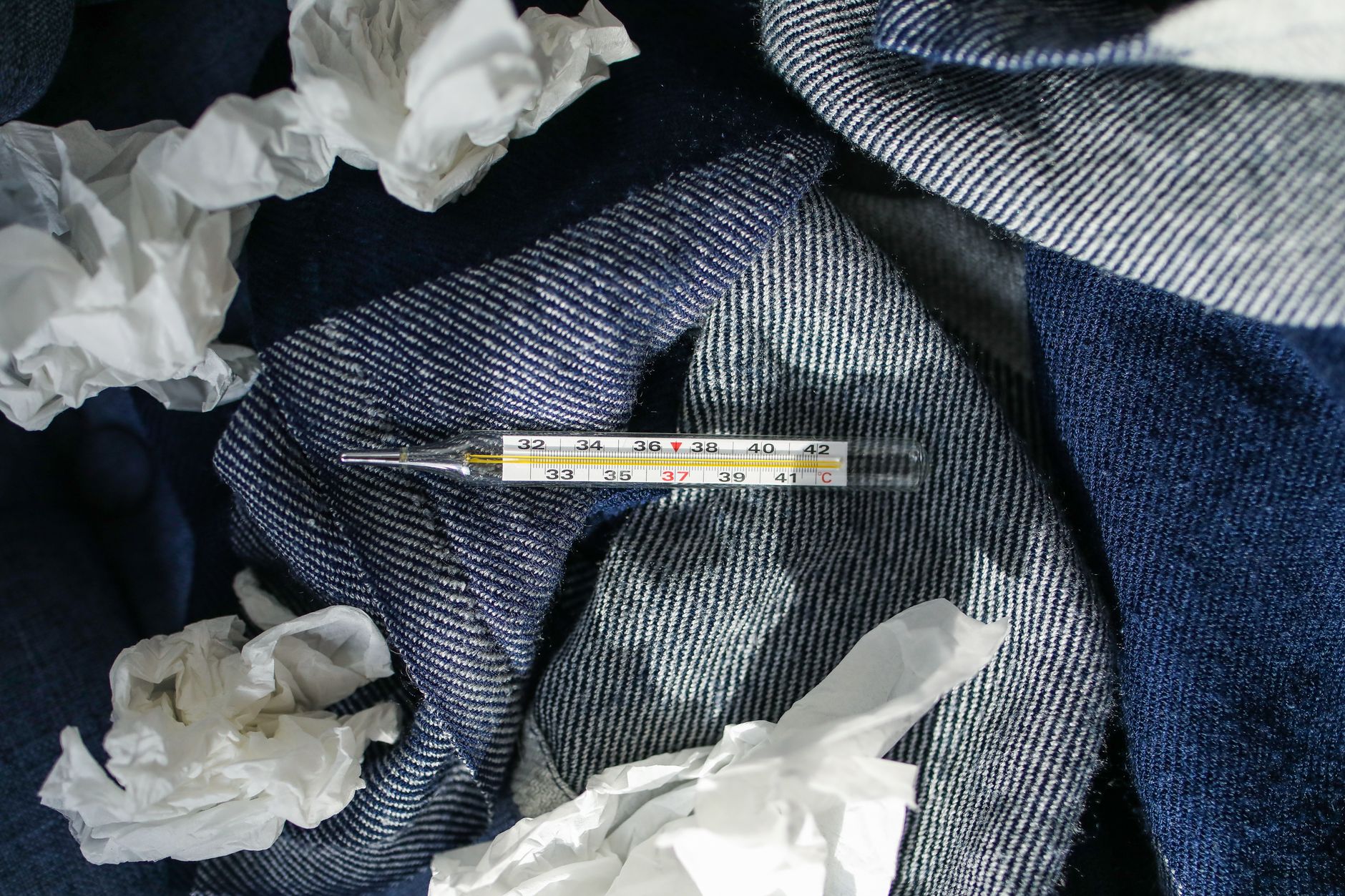 Tissues and cold remedy items
