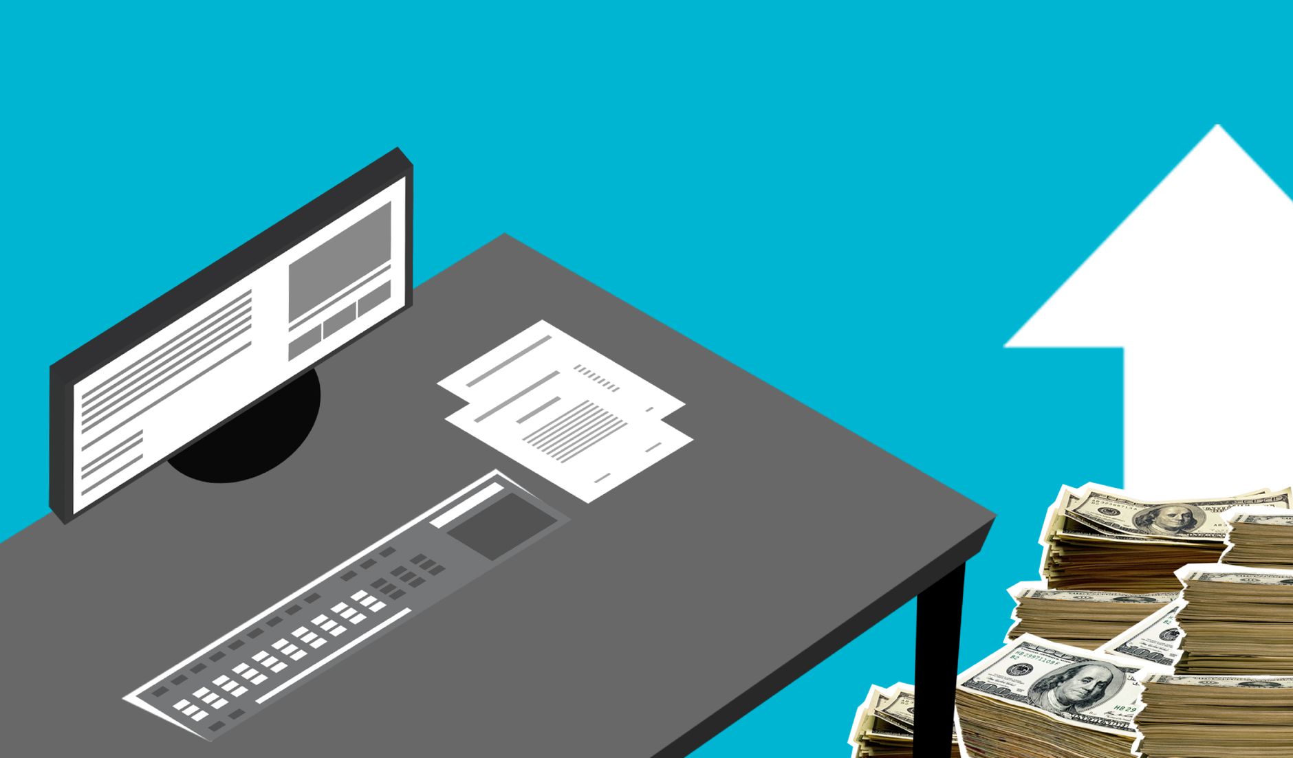 Online business and success concept