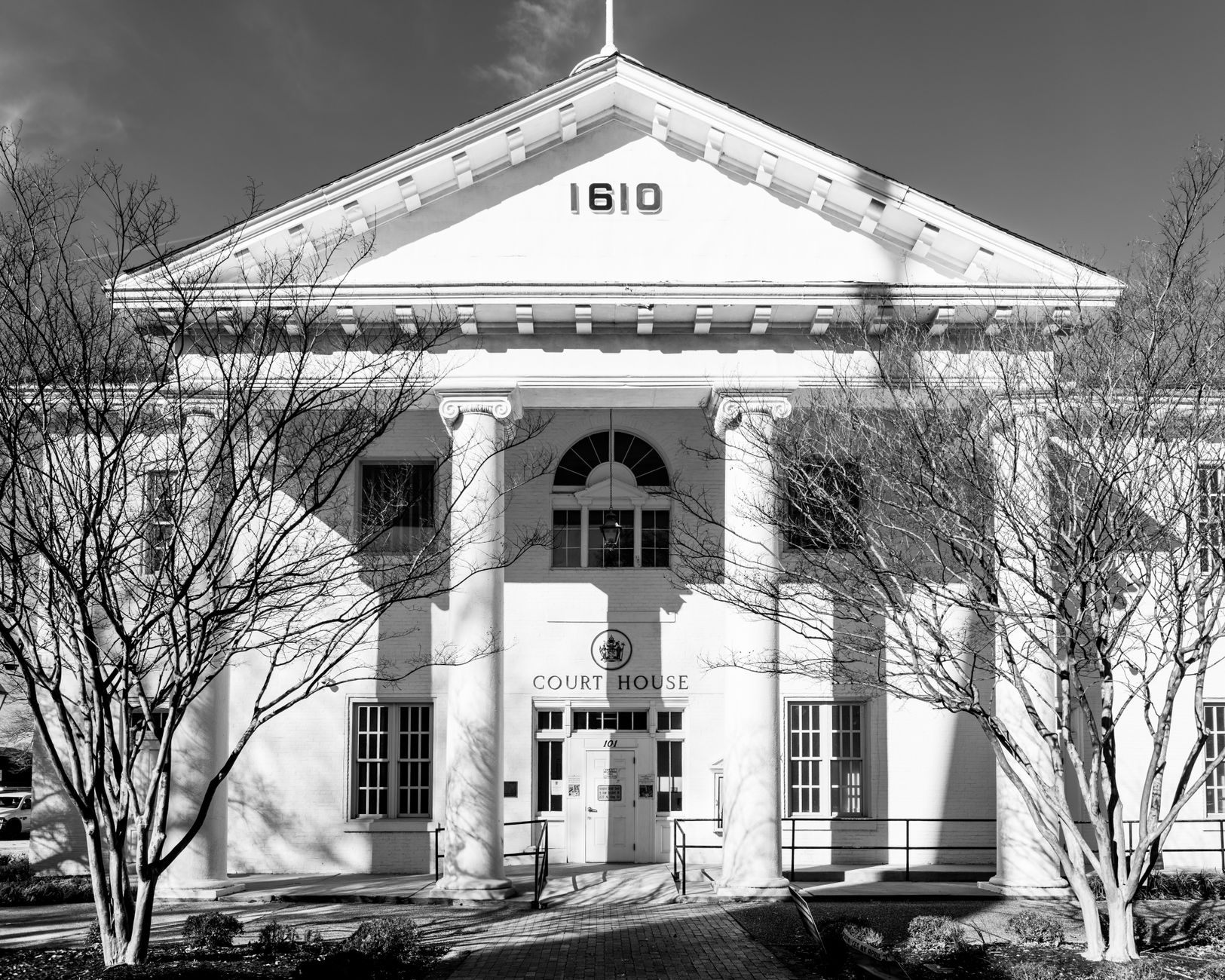 Courthouse representing the justice system